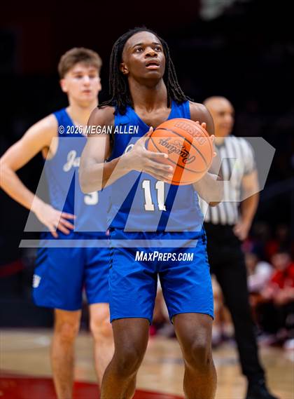 Thumbnail 2 in Princeton vs. Hilliard Bradley (OHSAA DI State Finals) photogallery.