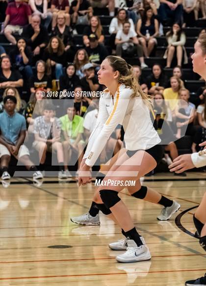 Thumbnail 3 in Aragon vs. Mountain View (CIF-CCS Div II Girls Volleyball Championship) photogallery.