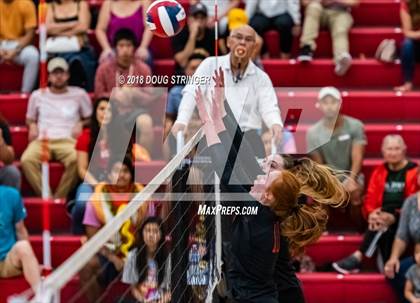 Thumbnail 3 in Aragon vs. Mountain View (CIF-CCS Div II Girls Volleyball Championship) photogallery.