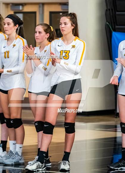 Thumbnail 2 in Aragon vs. Mountain View (CIF-CCS Div II Girls Volleyball Championship) photogallery.