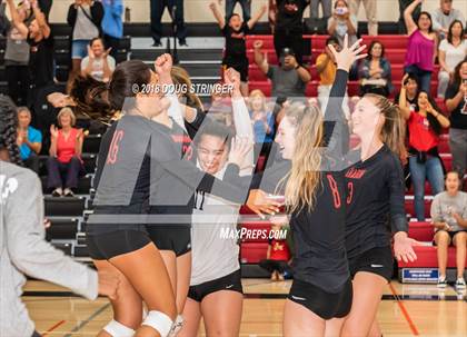 Thumbnail 3 in Aragon vs. Mountain View (CIF-CCS Div II Girls Volleyball Championship) photogallery.