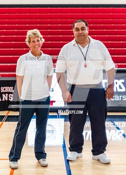 Thumbnail 3 in Aragon vs. Mountain View (CIF-CCS Div II Girls Volleyball Championship) photogallery.