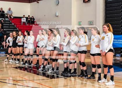 Thumbnail 1 in Aragon vs. Mountain View (CIF-CCS Div II Girls Volleyball Championship) photogallery.