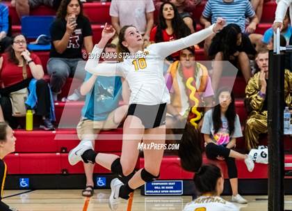 Thumbnail 3 in Aragon vs. Mountain View (CIF-CCS Div II Girls Volleyball Championship) photogallery.