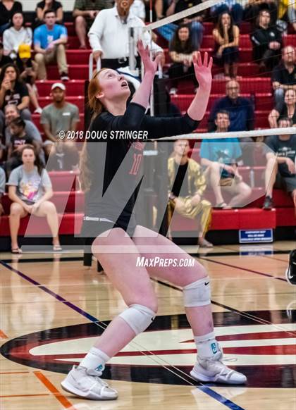 Thumbnail 2 in Aragon vs. Mountain View (CIF-CCS Div II Girls Volleyball Championship) photogallery.