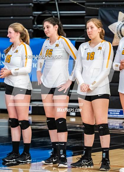 Thumbnail 1 in Aragon vs. Mountain View (CIF-CCS Div II Girls Volleyball Championship) photogallery.