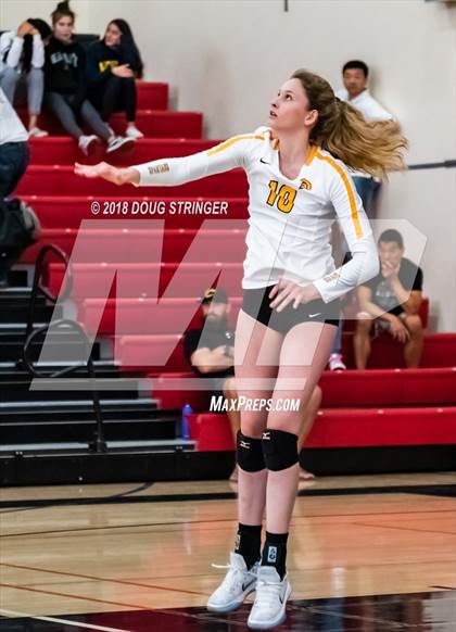 Thumbnail 3 in Aragon vs. Mountain View (CIF-CCS Div II Girls Volleyball Championship) photogallery.