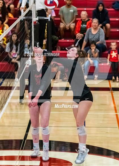 Thumbnail 2 in Aragon vs. Mountain View (CIF-CCS Div II Girls Volleyball Championship) photogallery.