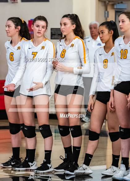 Thumbnail 3 in Aragon vs. Mountain View (CIF-CCS Div II Girls Volleyball Championship) photogallery.