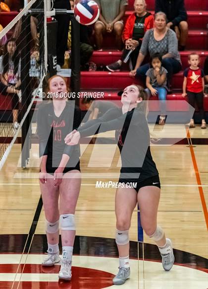 Thumbnail 3 in Aragon vs. Mountain View (CIF-CCS Div II Girls Volleyball Championship) photogallery.