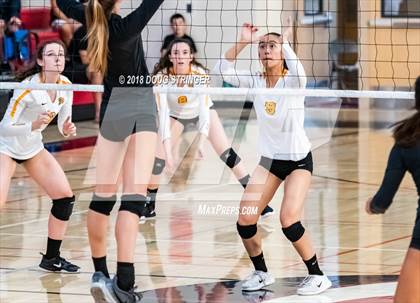 Thumbnail 3 in Aragon vs. Mountain View (CIF-CCS Div II Girls Volleyball Championship) photogallery.