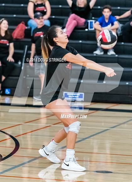Thumbnail 3 in Aragon vs. Mountain View (CIF-CCS Div II Girls Volleyball Championship) photogallery.