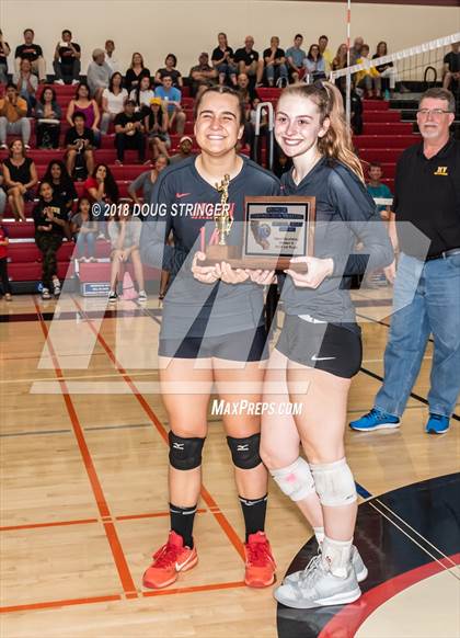 Thumbnail 3 in Aragon vs. Mountain View (CIF-CCS Div II Girls Volleyball Championship) photogallery.
