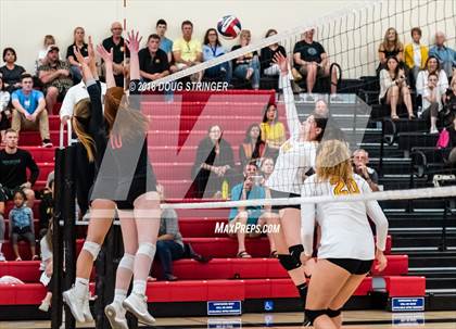 Thumbnail 2 in Aragon vs. Mountain View (CIF-CCS Div II Girls Volleyball Championship) photogallery.