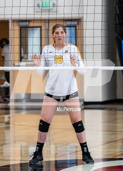 Thumbnail 3 in Aragon vs. Mountain View (CIF-CCS Div II Girls Volleyball Championship) photogallery.