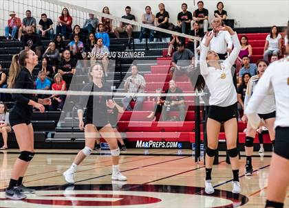 Thumbnail 1 in Aragon vs. Mountain View (CIF-CCS Div II Girls Volleyball Championship) photogallery.