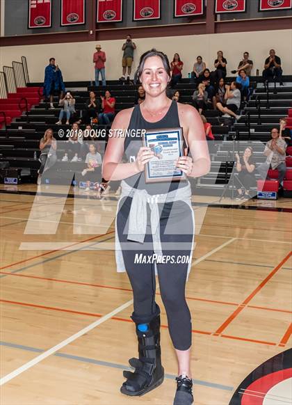 Thumbnail 2 in Aragon vs. Mountain View (CIF-CCS Div II Girls Volleyball Championship) photogallery.