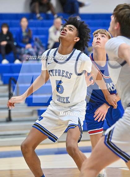 Thumbnail 1 in Dickinson vs Cypress Creek (McDonald's Texas Invitational) photogallery.