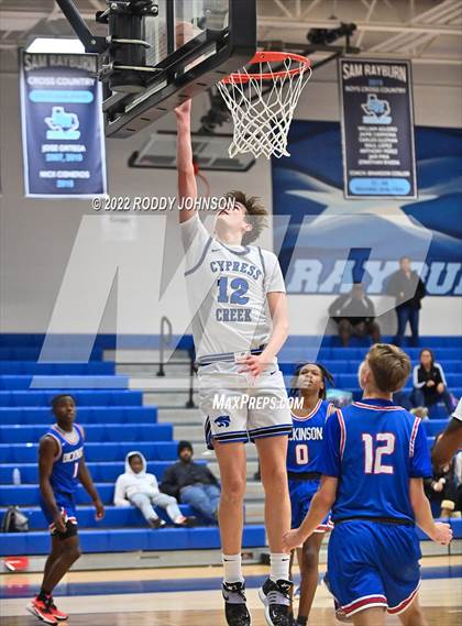 Thumbnail 1 in Dickinson vs Cypress Creek (McDonald's Texas Invitational) photogallery.