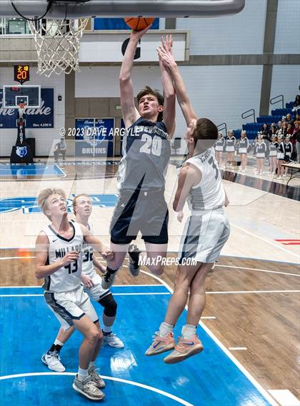 Thumbnail 2 in Duchesne vs Millard (UHSAA 2A Quarterfinal) photogallery.