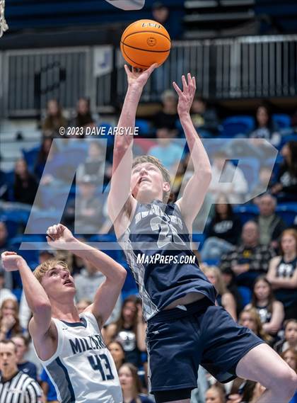 Thumbnail 2 in Duchesne vs Millard (UHSAA 2A Quarterfinal) photogallery.