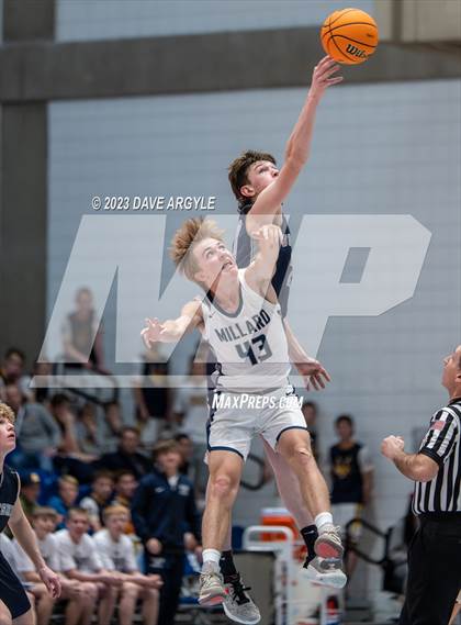 Thumbnail 3 in Duchesne vs Millard (UHSAA 2A Quarterfinal) photogallery.