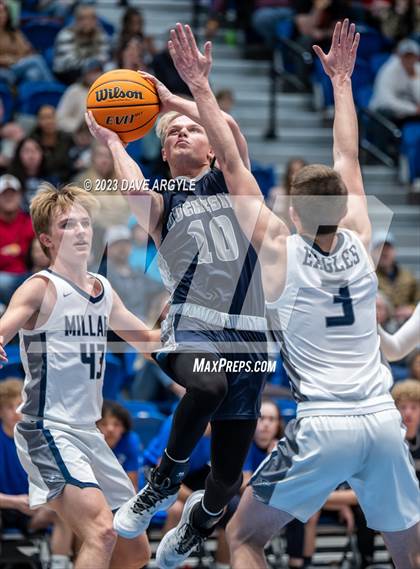 Thumbnail 2 in Duchesne vs Millard (UHSAA 2A Quarterfinal) photogallery.
