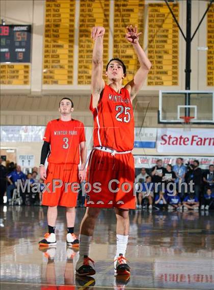 Thumbnail 2 in Winter Park vs. Milton (City of Palms Classic) photogallery.
