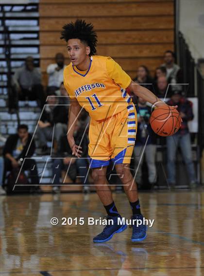 Thumbnail 2 in West Linn vs Jefferson (Les Schwab Invitational) photogallery.