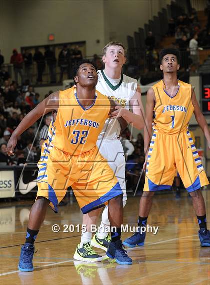 Thumbnail 2 in West Linn vs Jefferson (Les Schwab Invitational) photogallery.