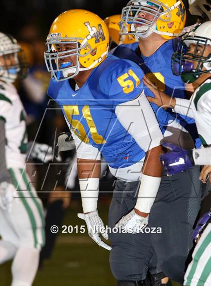 Thumbnail 2 in Oceanside vs. La Mirada (CIF SoCal Regional 3-AA Division Final) photogallery.