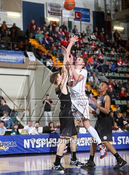 Thumbnail 1 in Bridgehampton vs Moriah (NYSPHSAA Class D Semifinal) photogallery.