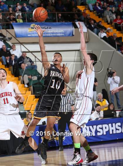 Thumbnail 3 in Bridgehampton vs Moriah (NYSPHSAA Class D Semifinal) photogallery.