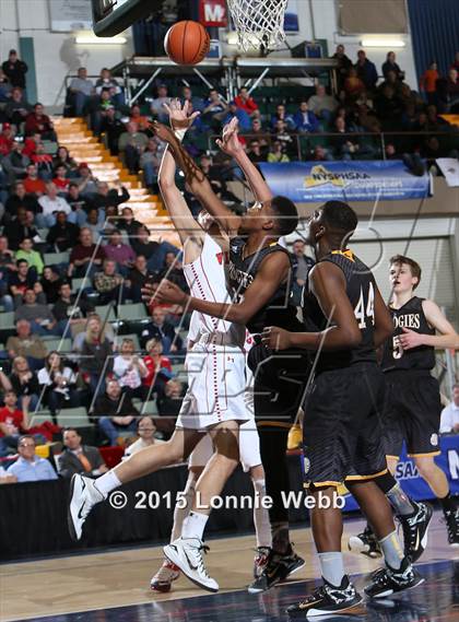 Thumbnail 1 in Bridgehampton vs Moriah (NYSPHSAA Class D Semifinal) photogallery.