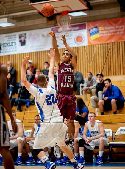 Thumbnail 3 in Rocklin vs. Weston Ranch (Rocklin Holiday Classic) photogallery.