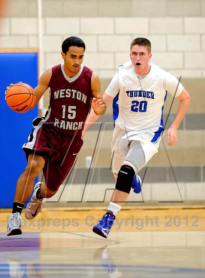 Thumbnail 1 in Rocklin vs. Weston Ranch (Rocklin Holiday Classic) photogallery.