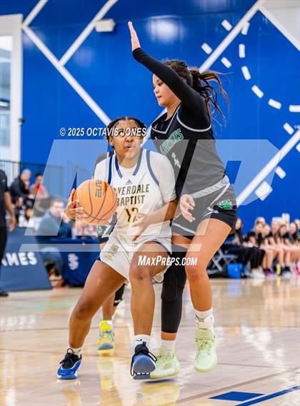 Thumbnail 1 in Riverdale Baptist vs Woodgrove (The St. James MLK Classic) photogallery.
