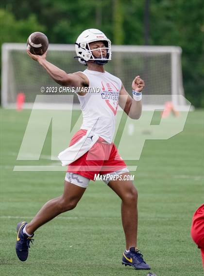 Thumbnail 1 in Providence Day vs Maury (Powerade 7 on 7) photogallery.
