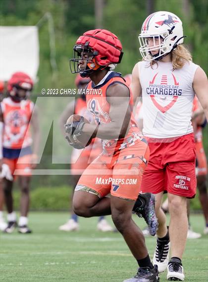Thumbnail 1 in Providence Day vs Maury (Powerade 7 on 7) photogallery.