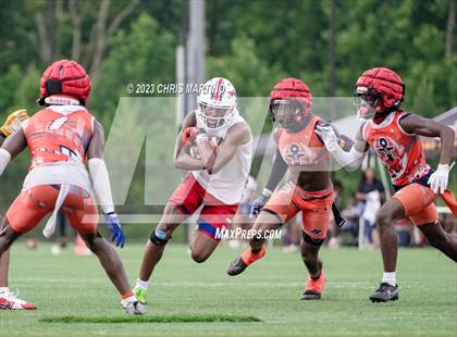 Thumbnail 2 in Providence Day vs Maury (Powerade 7 on 7) photogallery.