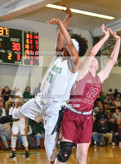 Thumbnail 1 in Cardinal Newman @ St. Mary's (CIF Round 1 Playoff) photogallery.