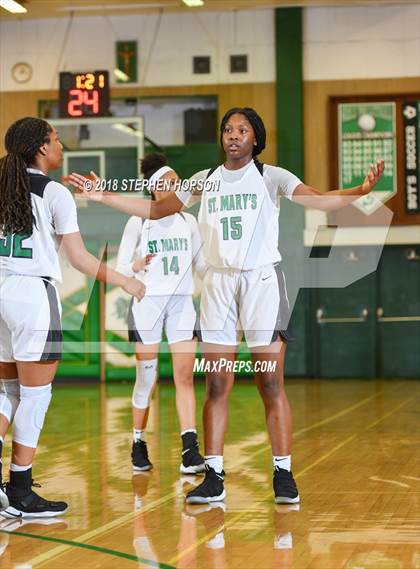 Thumbnail 3 in Cardinal Newman @ St. Mary's (CIF Round 1 Playoff) photogallery.