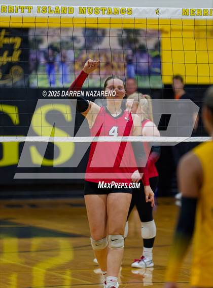 Thumbnail 1 in Santa Fe @ Merritt Island (FHSAA 4A Region 2 Final) photogallery.