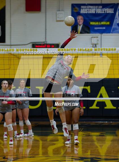 Thumbnail 1 in Santa Fe @ Merritt Island (FHSAA 4A Region 2 Final) photogallery.
