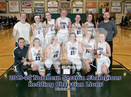 Thumbnail 2 in Fall River vs. Redding Christian (CIF Northern Section D6 Final) photogallery.