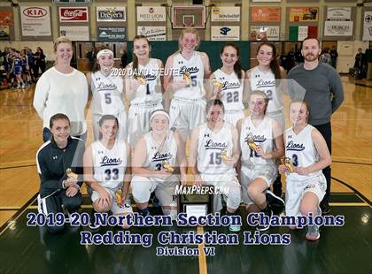 Thumbnail 1 in Fall River vs. Redding Christian (CIF Northern Section D6 Final) photogallery.