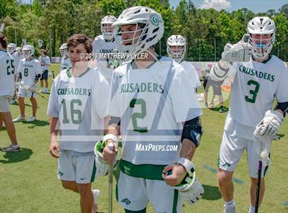 Thumbnail 3 in Ardrey Kell vs. Cardinal Gibbons (NCHSAA 4A Final) photogallery.