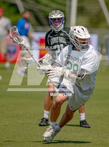 Thumbnail 1 in Ardrey Kell vs. Cardinal Gibbons (NCHSAA 4A Final) photogallery.