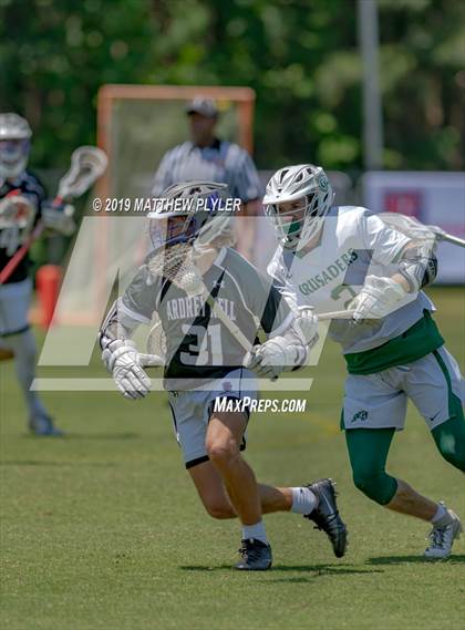 Thumbnail 2 in Ardrey Kell vs. Cardinal Gibbons (NCHSAA 4A Final) photogallery.