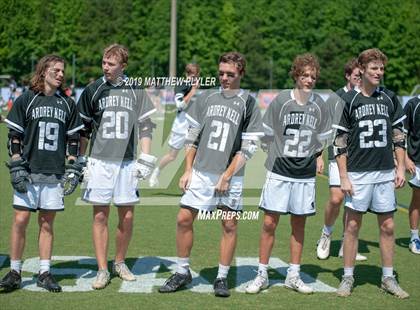 Thumbnail 1 in Ardrey Kell vs. Cardinal Gibbons (NCHSAA 4A Final) photogallery.